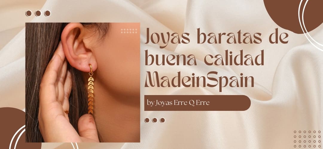 Joyas Baratas: Calidad y Diseño Español en Erre Q Erre